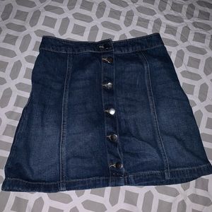 H&M denim skirt